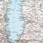 Great Lakes Map U.S. - Atlas of the World, 10th Edition