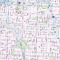 Kansas City, Missouri Inner Metro - Landscape Map