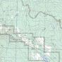 Topographic Map of Mamit Lake BC 
