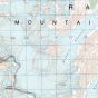 Topographic Map of Mount Gilbert BC 