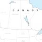 North America Colouring Map - Big