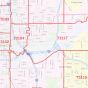 Oklahoma City, Oklahoma ZIP Codes Map