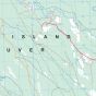 Topographic Map of Oyster River BC 