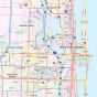 Palm Beach County, Florida Map