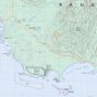Topographic Map of Port Eliza BC 