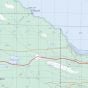 Topographic Map of Port McNeill BC 