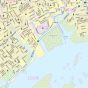 Queens County Zip Code Map, New York
