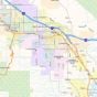 Riverside County Zip Code Map, California