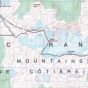 Topographic Map of Stein Lake BC 