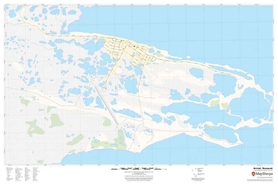 Arviat Nunavut Map