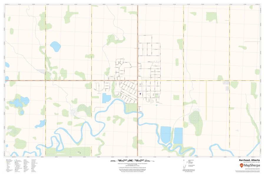 Barrhead Alberta Map