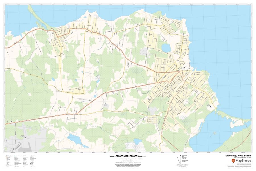 Glace Bay Nova Scotia Map