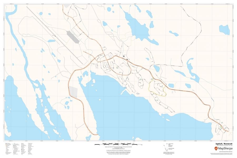 Iqaluit Nunavut Map