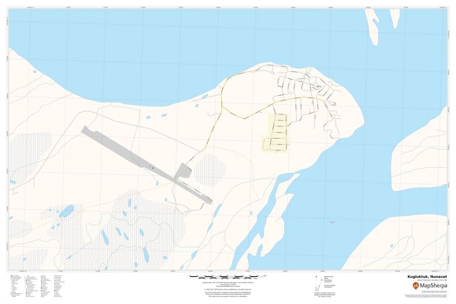 Kugluktuk Nunavut Map