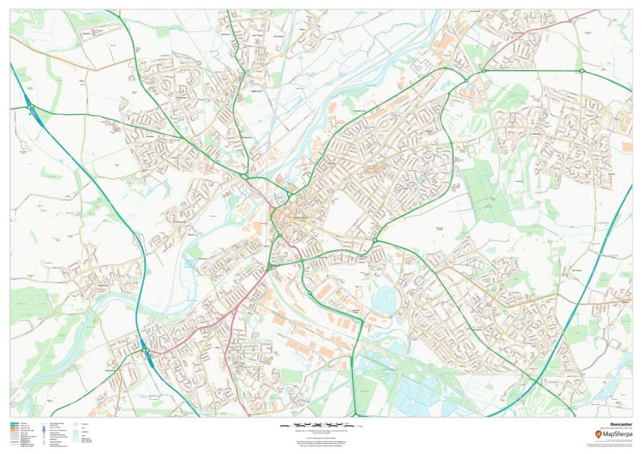 Doncaster Map