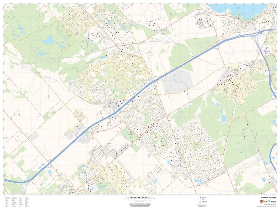 Kanata Ontario Map