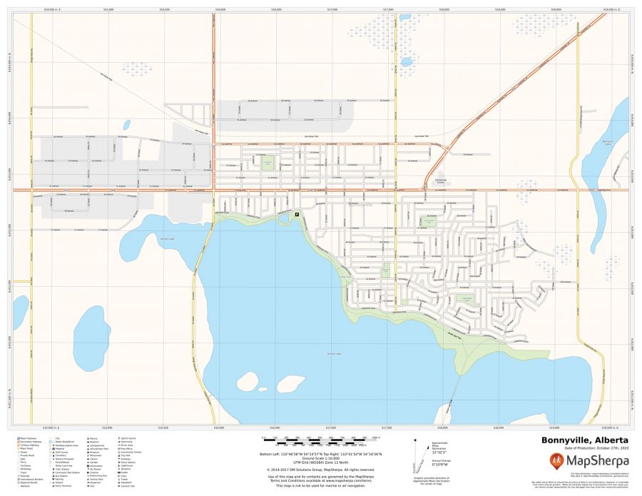 Bonnyville Alberta Map