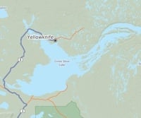 Great Slave Lake Map