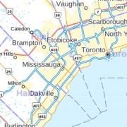 Greater Toronto Postal Code Map