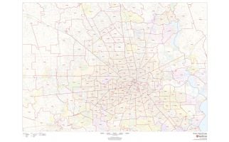 Houston Zip Codes Map, Texas ZIP Codes