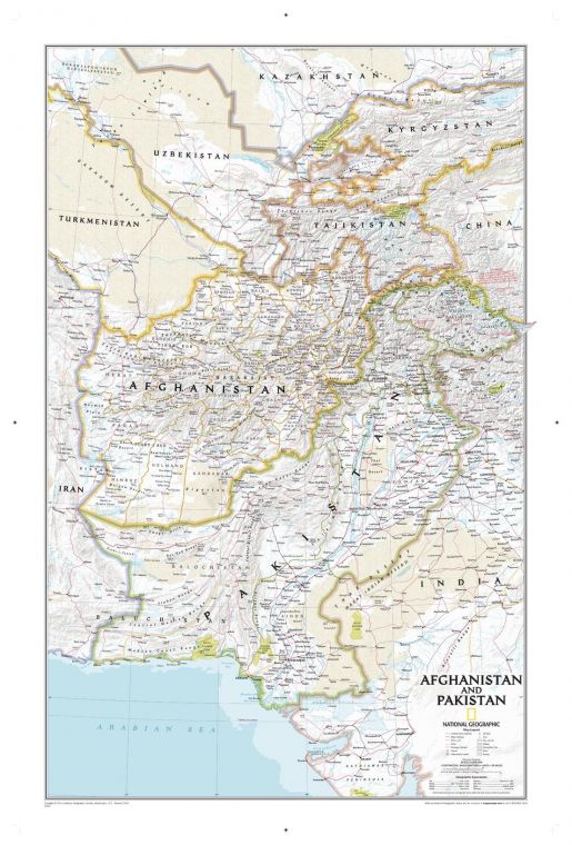 Afghanistan Pakistan Map