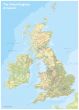 Uk Ireland Topographic Map