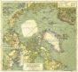 Arctic Regions Published 1925 Map