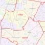 Fairfax County, Virginia ZIP Codes Map
