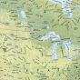 North America Physical - Atlas of the World, 10th Edition