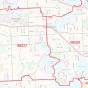 Oakland County, Michigan ZIP Codes Map