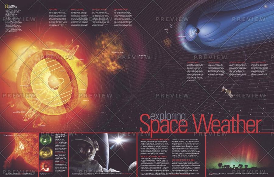 Exploring Space Weather Published 2004 Map