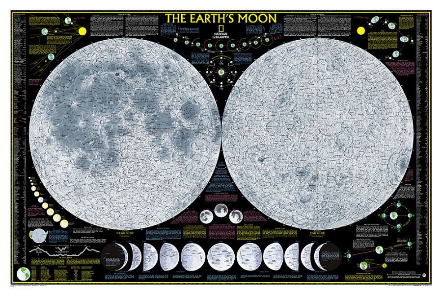 Earth S Moon Map