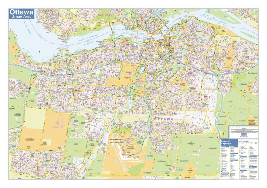 Ottawa Downtown Map
