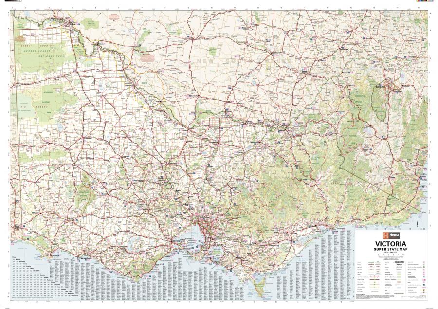 Victoria Australia State Supermap