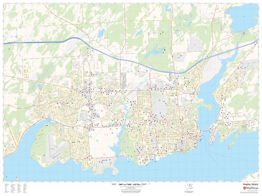 Kingston Ontario Map