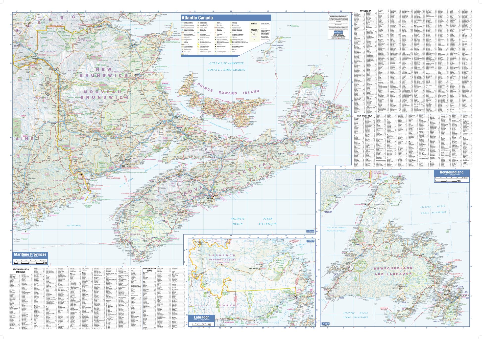 Berwick nova scotia map