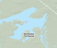 Great Bear Lake Map