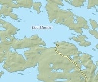 Lake Kipawa Map